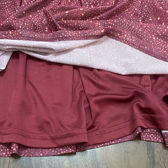 DR2 Daniel Rainn Blouse Smocked Sheer Sleeve - Picture 7 of 8